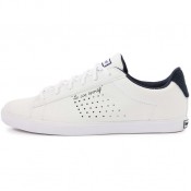 Le Coq Sportif Agate Lo Féminine Mesh Blanc/Bleu - Chaussures Baskets Basses Femme Rabais Paris